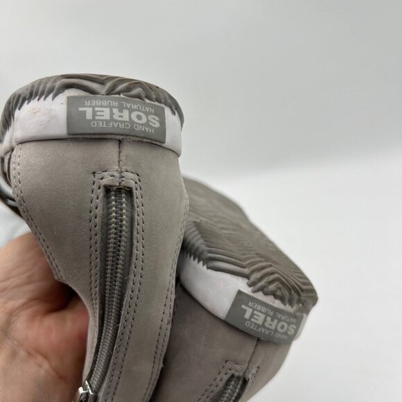 Sorel Out 'N About Plus Strappy Sandal in Dove Grey woman's Size 7.5 - Picture 7 of 9